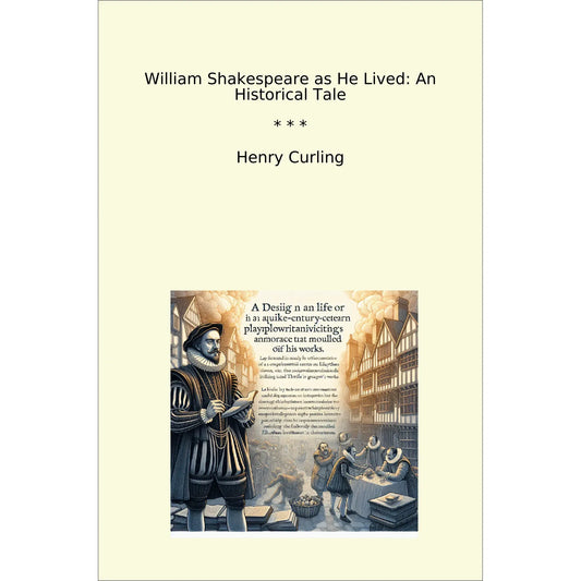 Book cover William Shakespeare as He Lived: An Historical Tale