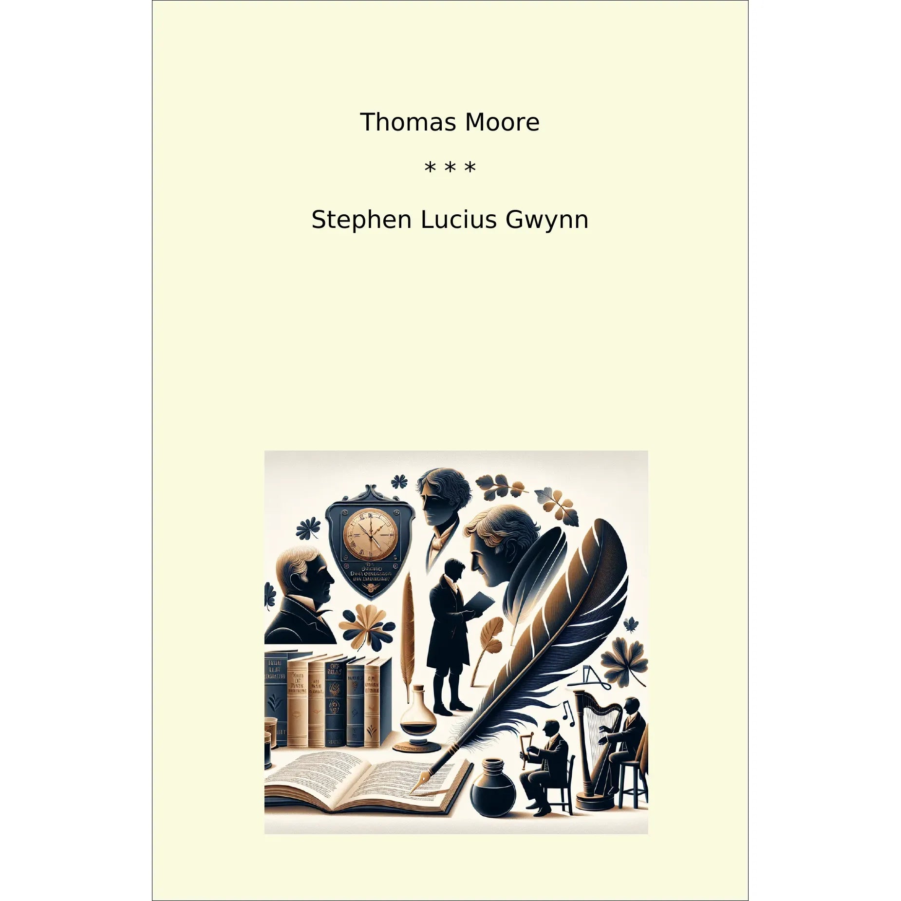 Book cover Thomas Moore