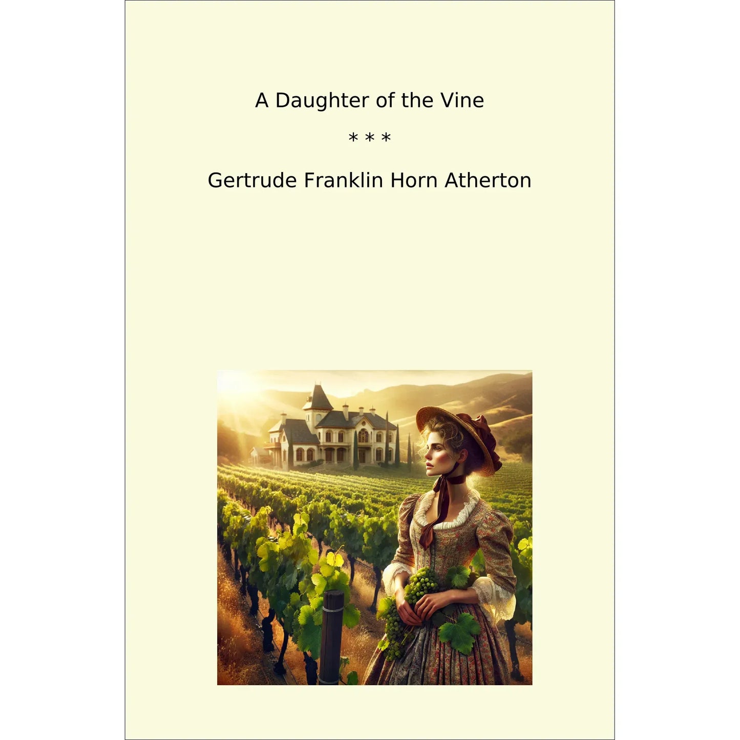 Book cover A Daughter of the Vine