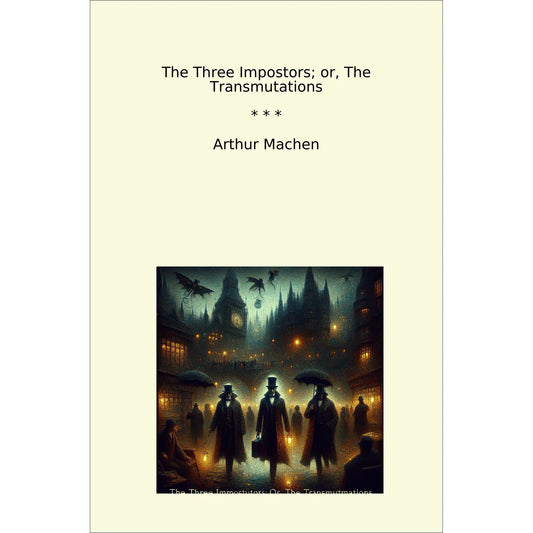 Book cover The Three Impostors; or, The Transmutations