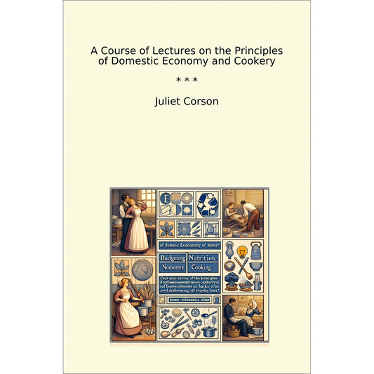 Book cover A Course of Lectures on the Principles of Domestic Economy and Cookery