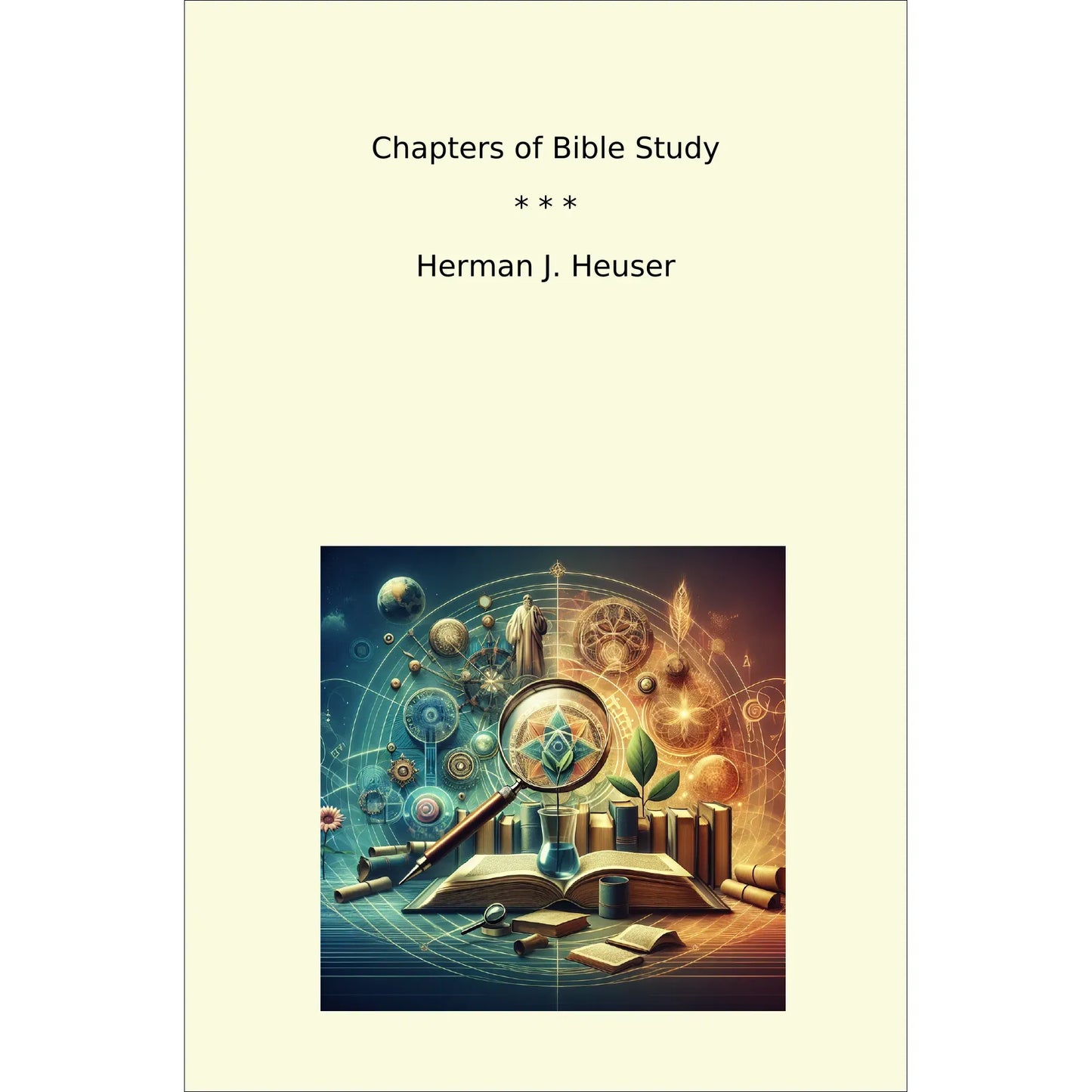 Book cover Chapters of Bible Study