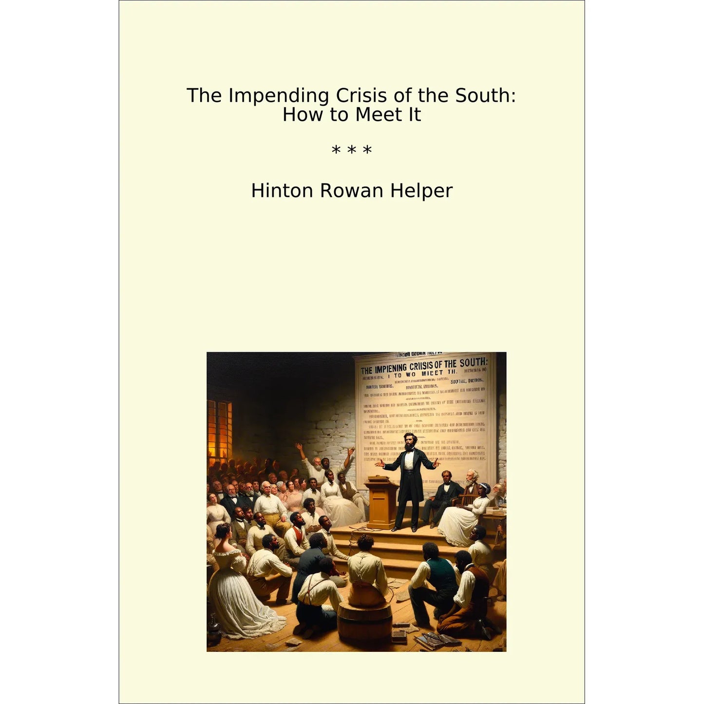 Book cover The Impending Crisis of the South: How to Meet It