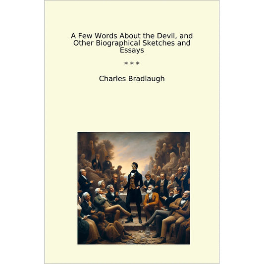Book cover A Few Words About the Devil, and Other Biographical Sketches and Essays