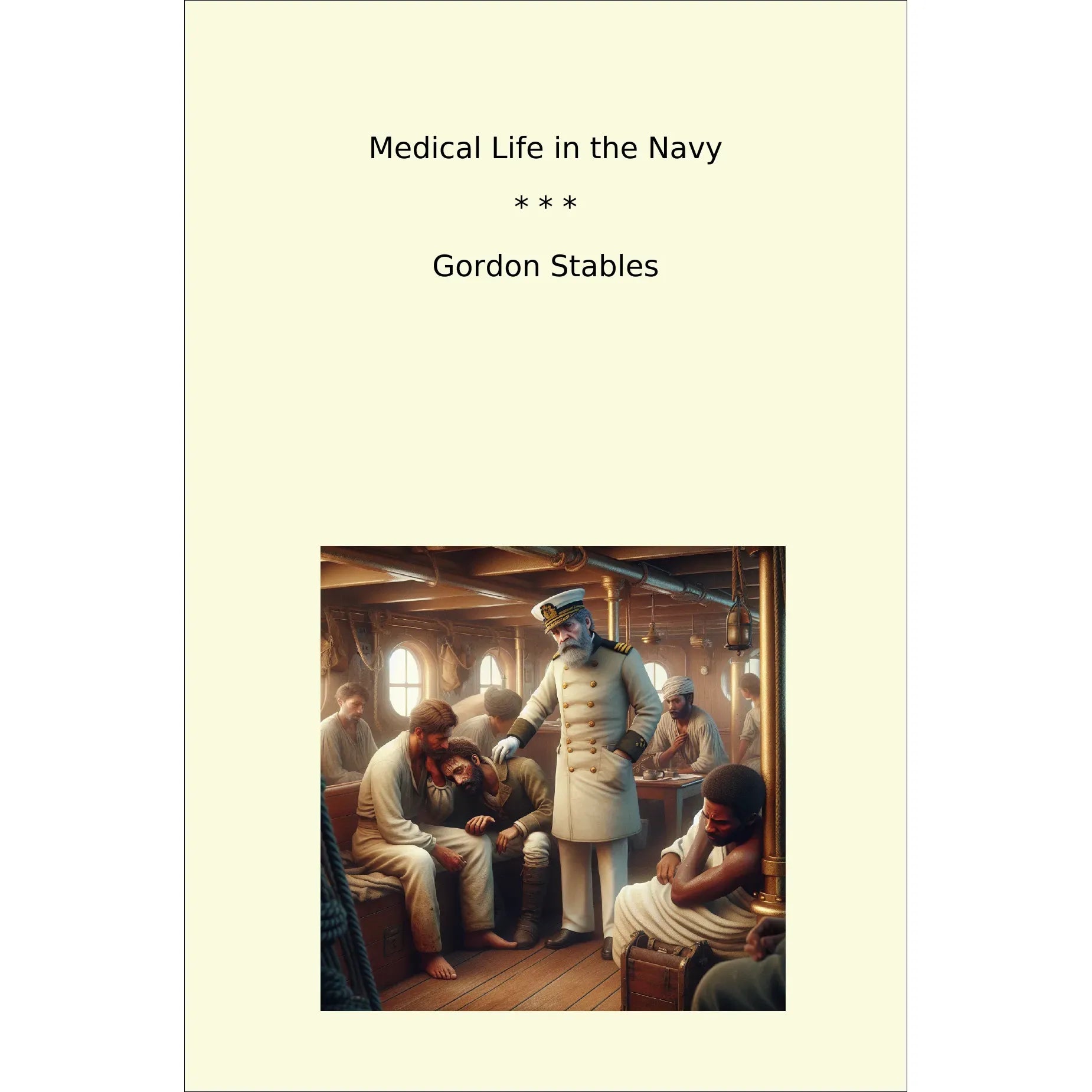 Book cover Medical Life in the Navy