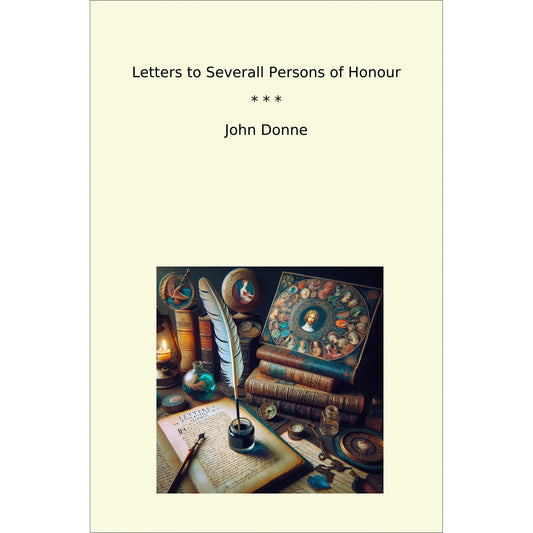Book cover Letters to Severall Persons of Honour