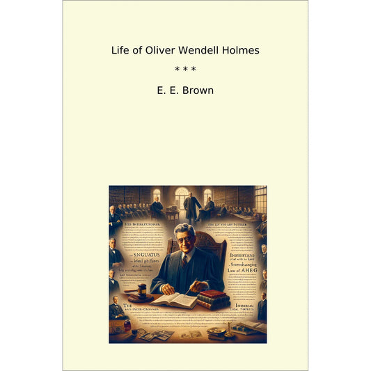 Book cover Life of Oliver Wendell Holmes