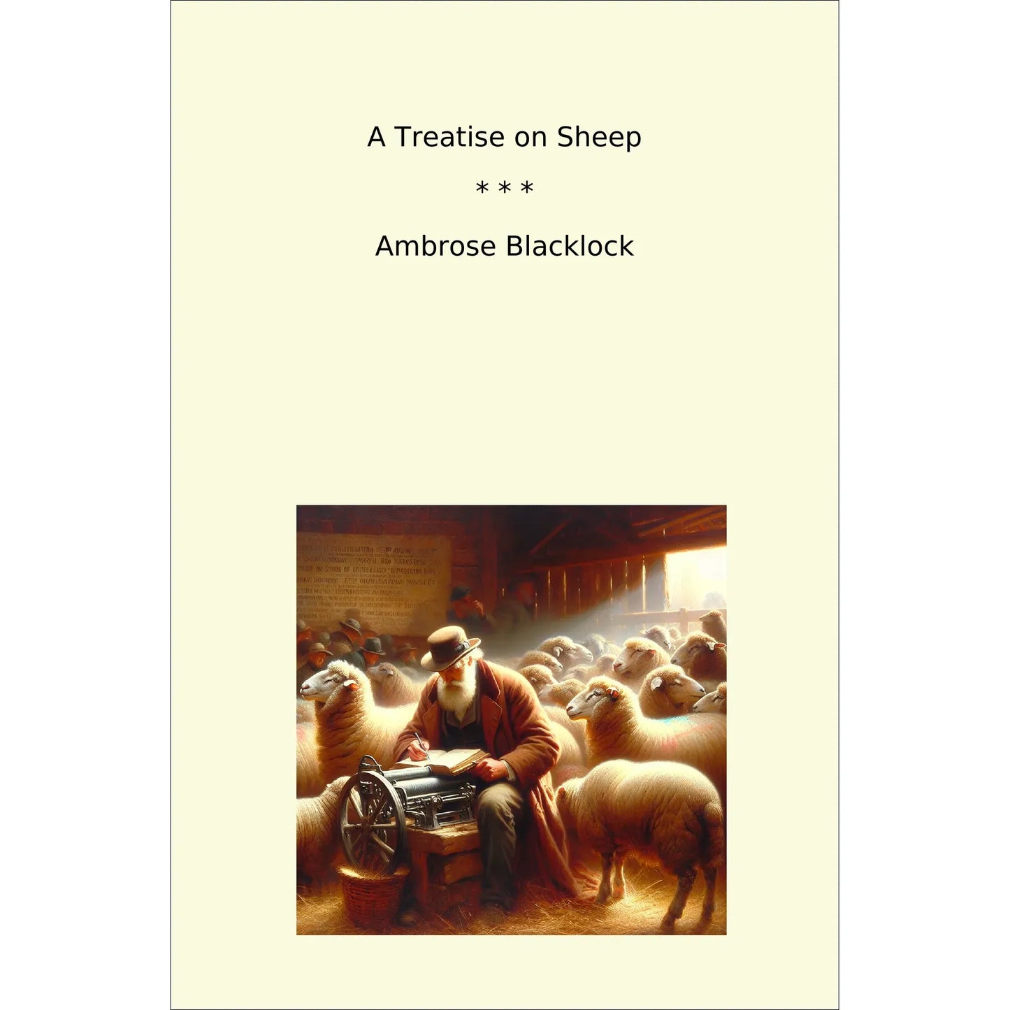 Book cover A Treatise on Sheep