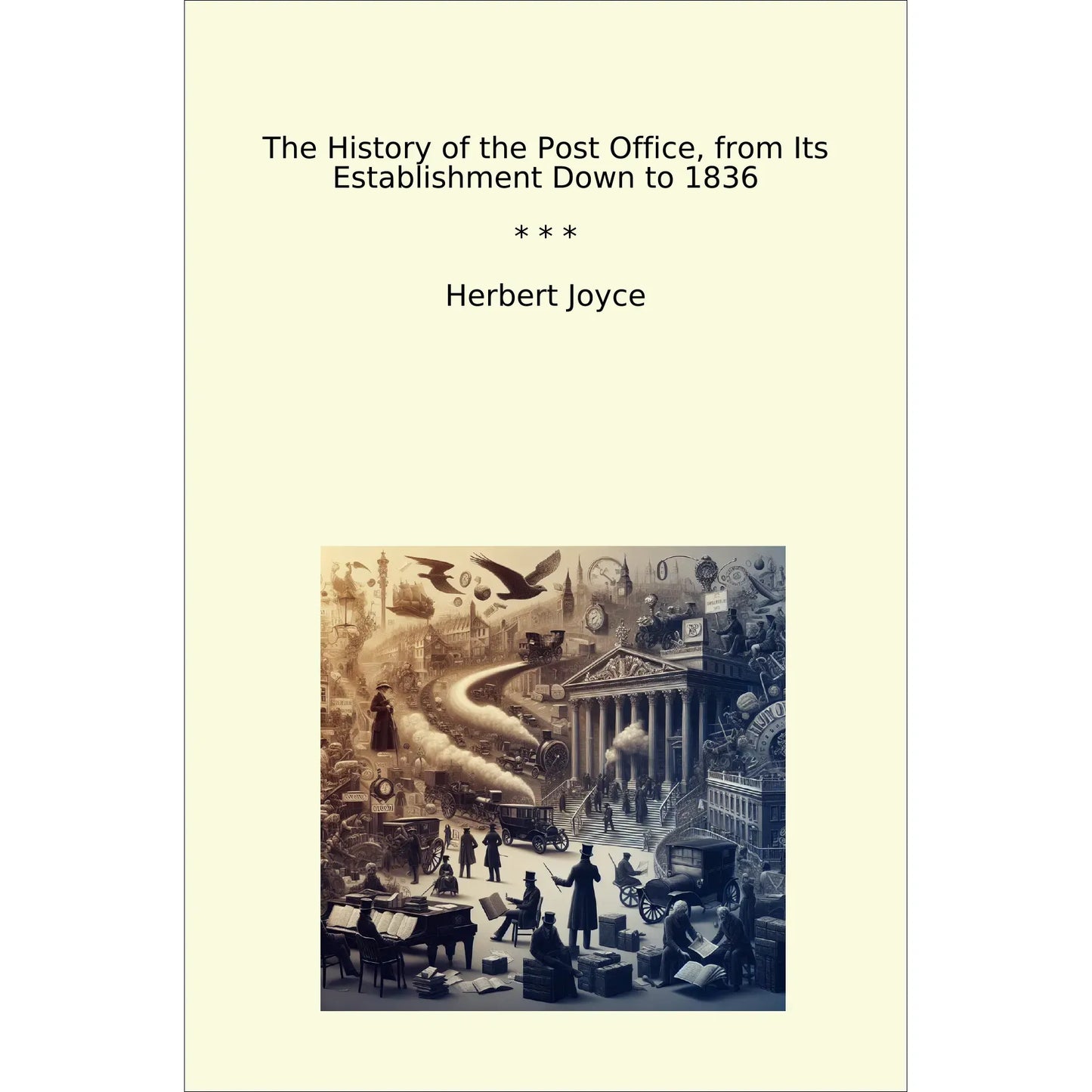 Book cover The History of the Post Office, from Its Establishment Down to 1836