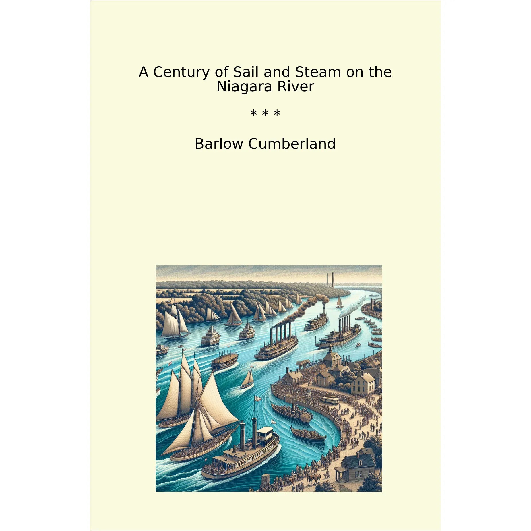 Book cover A Century of Sail and Steam on the Niagara River