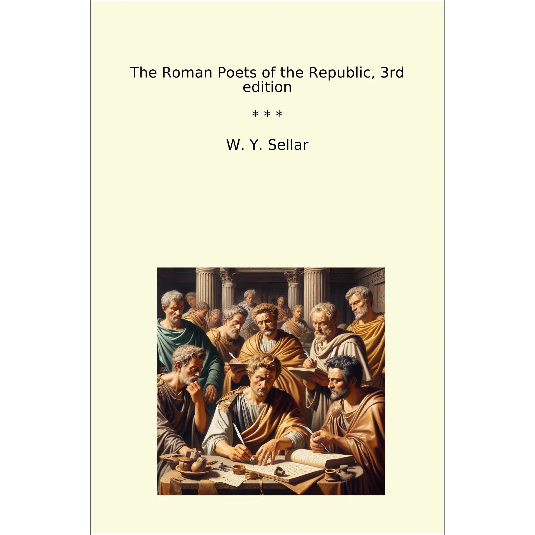 Book cover The Roman Poets of the Republic, 3rd edition