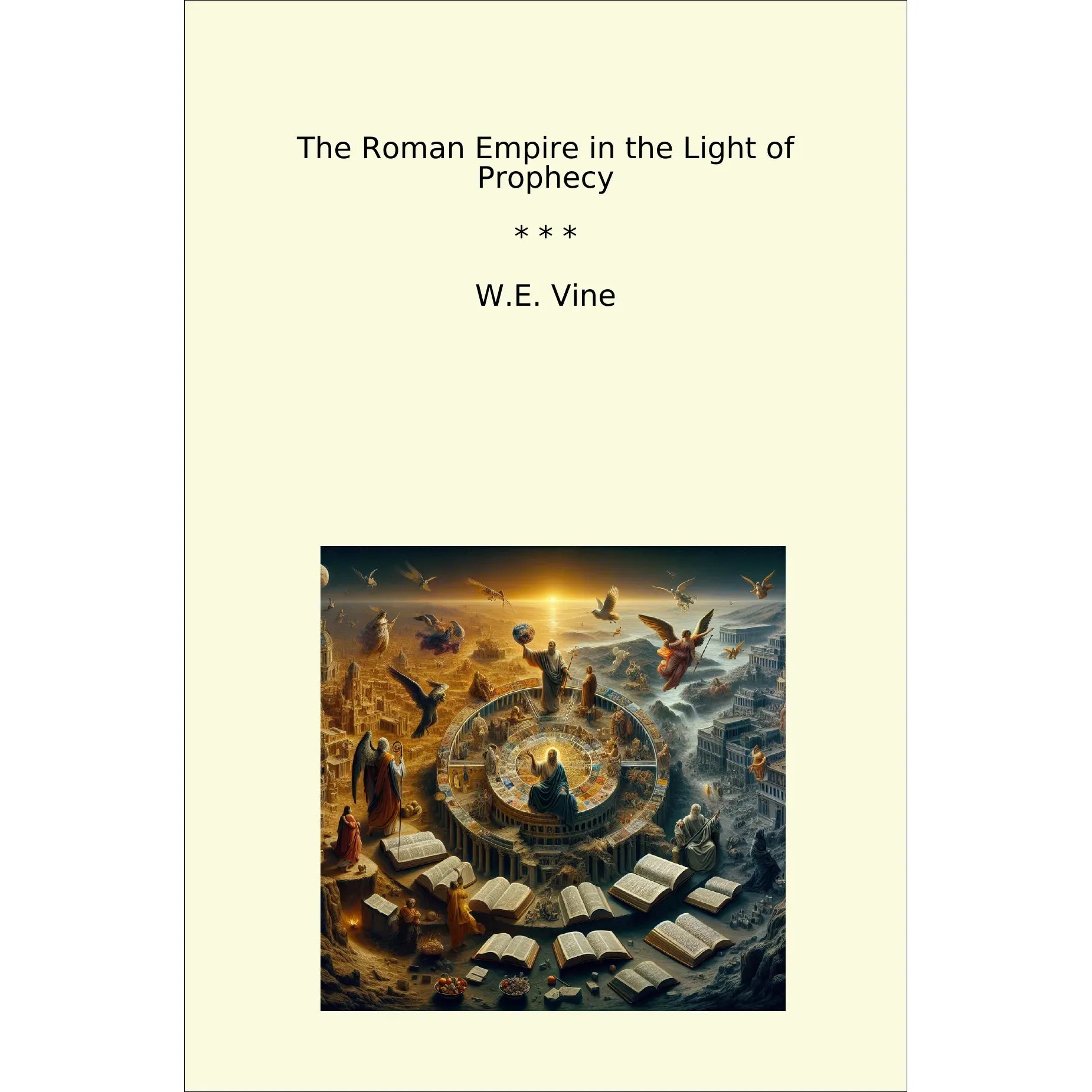 Book cover The Roman Empire in the Light of Prophecy