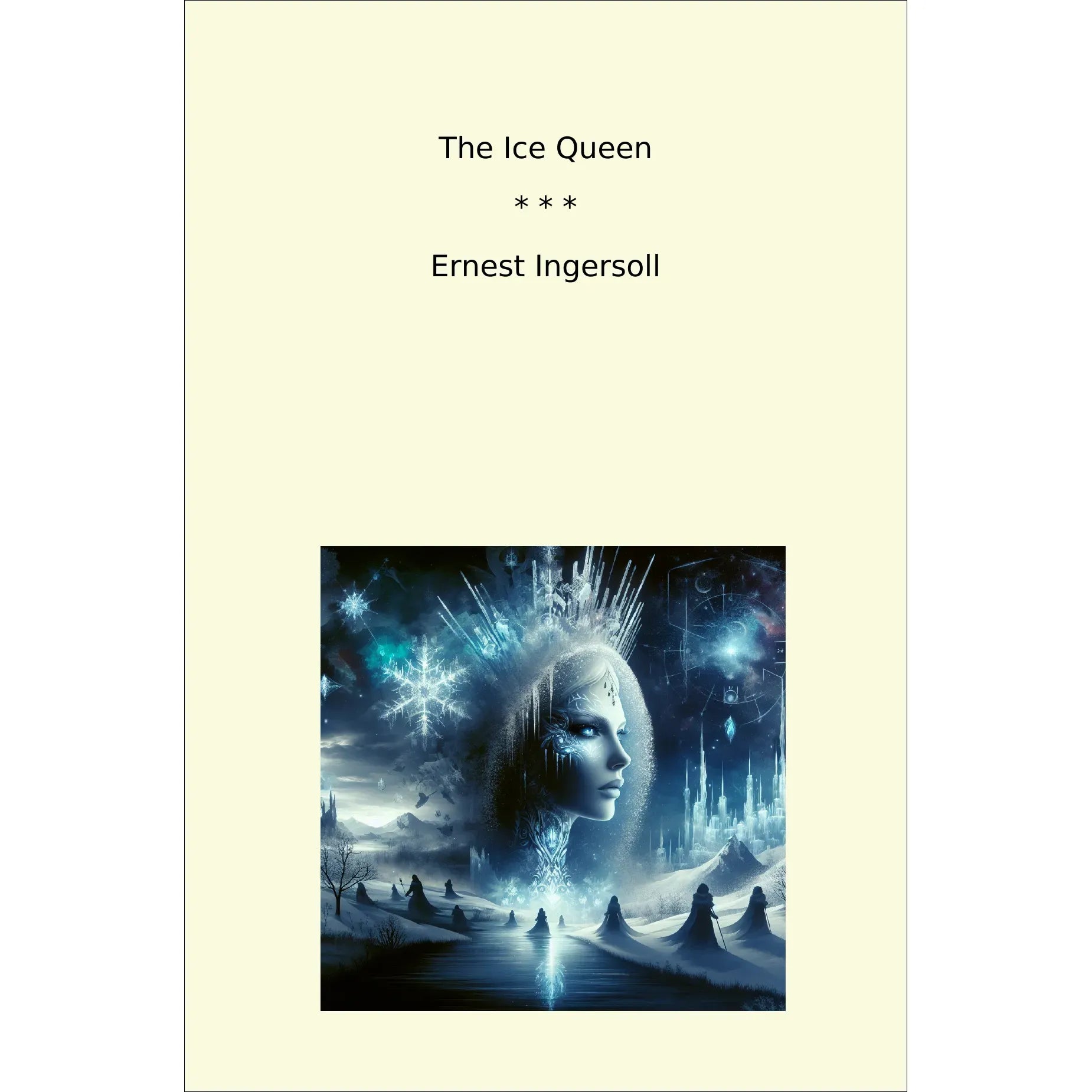 Book cover The Ice Queen