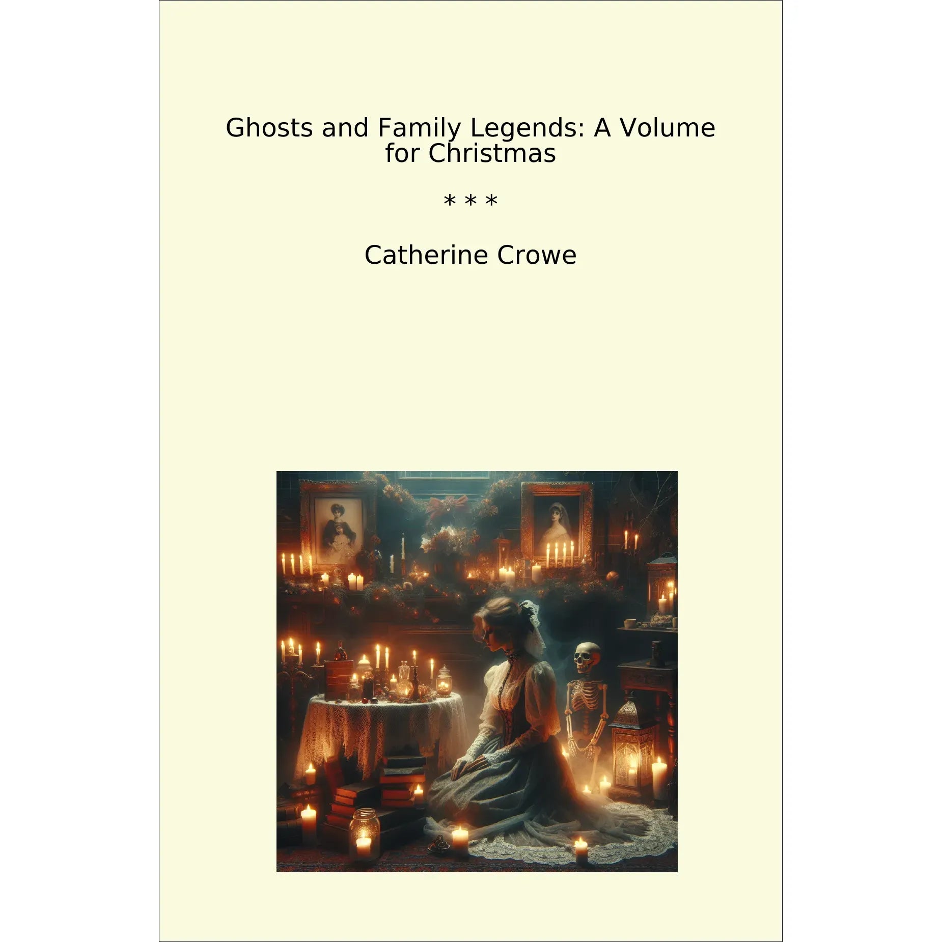 Book cover Ghosts and Family Legends: A Volume for Christmas