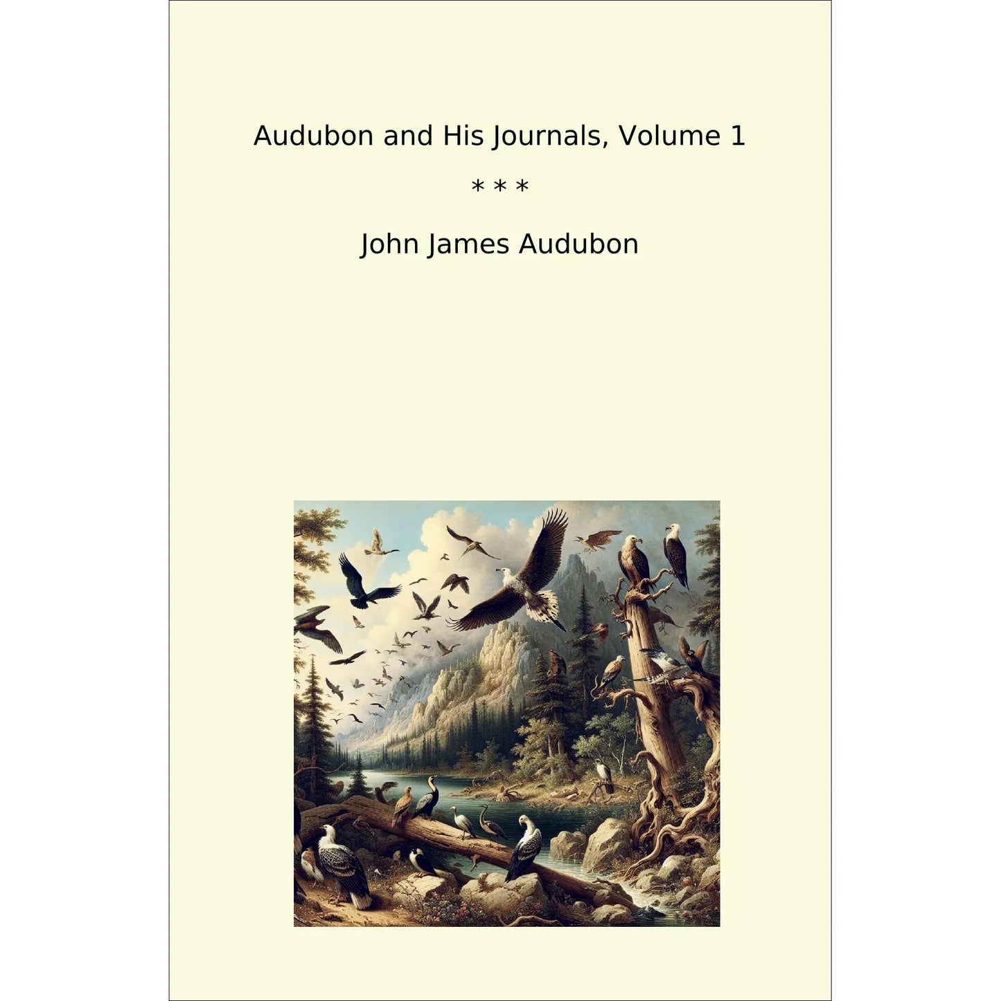 Book cover Audubon and His Journals, Volume 1