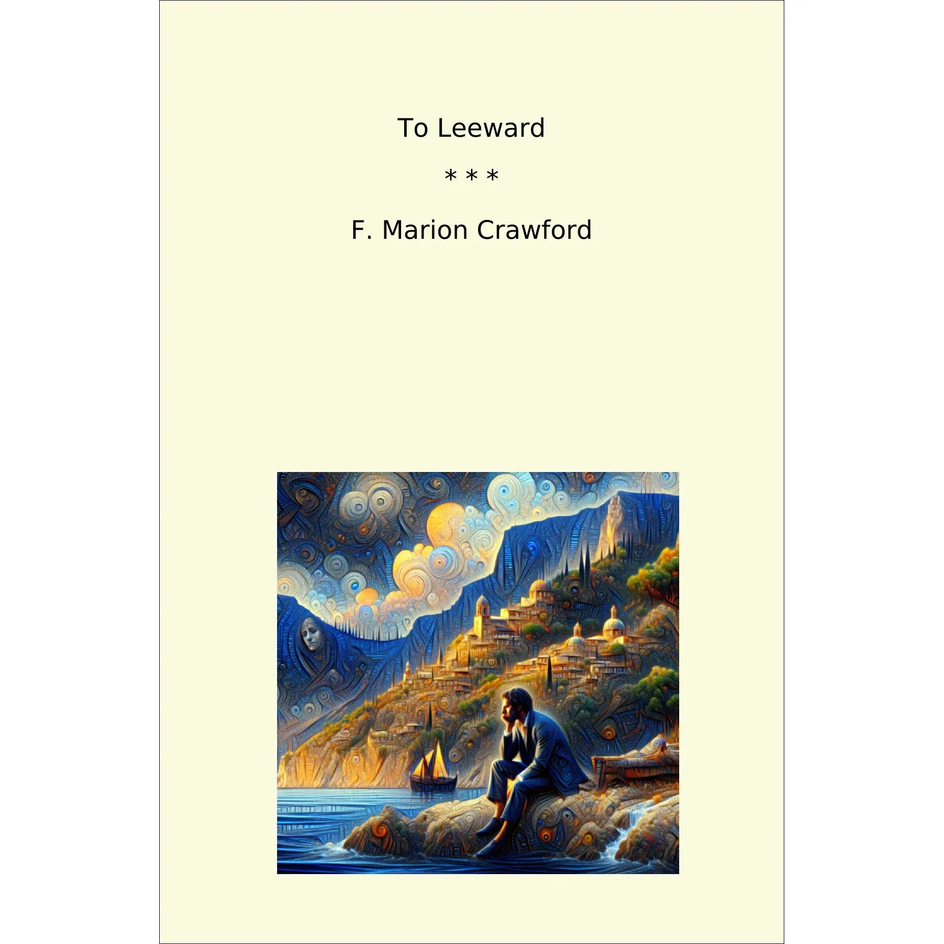 Book cover To Leeward