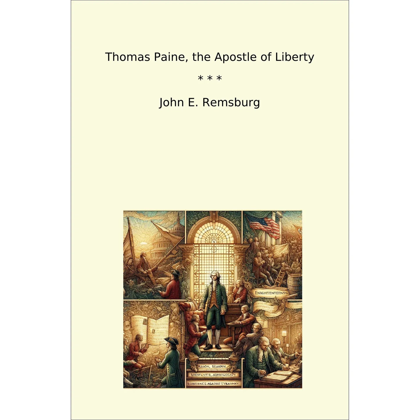 Book cover Thomas Paine, the Apostle of Liberty