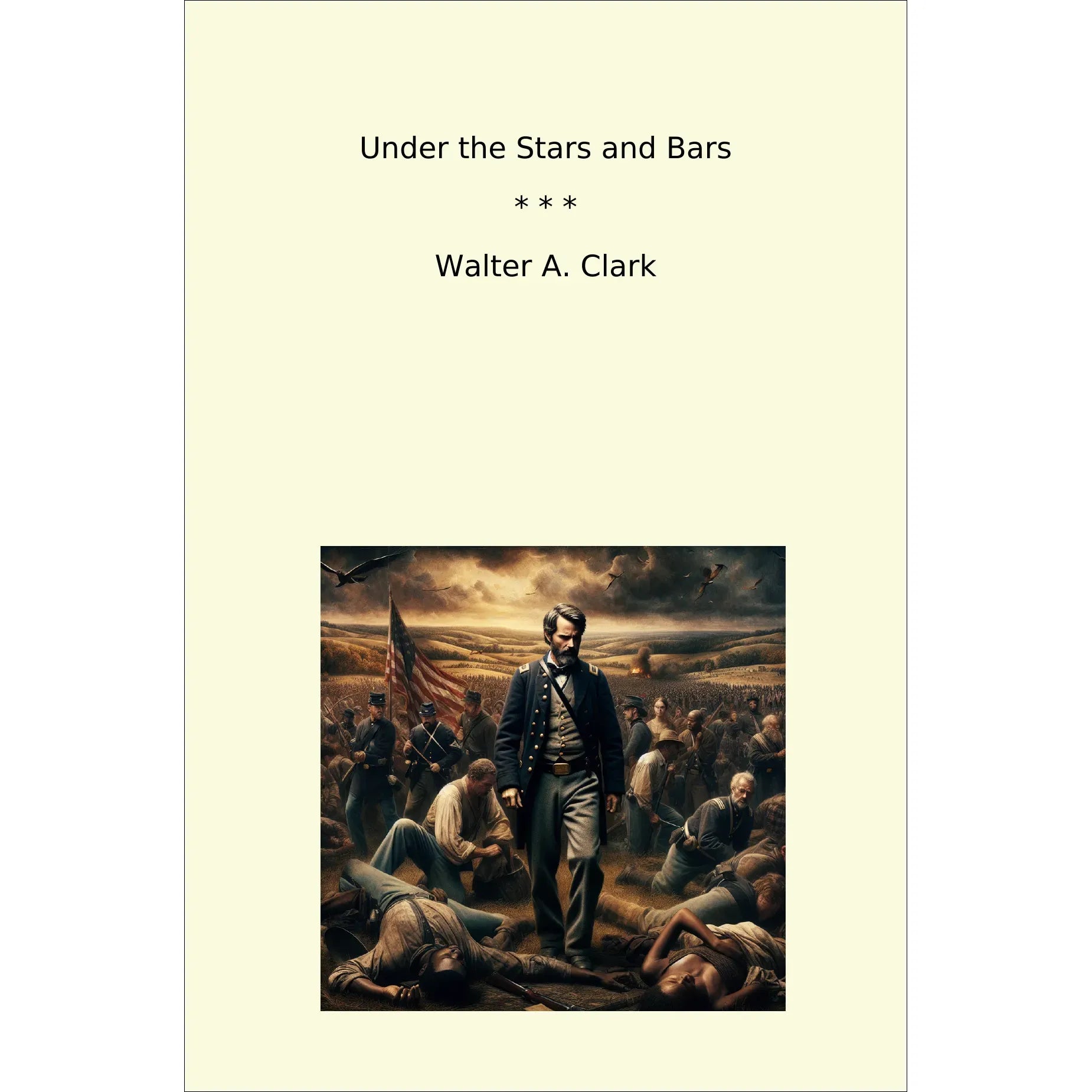 Book cover Under the Stars and Bars