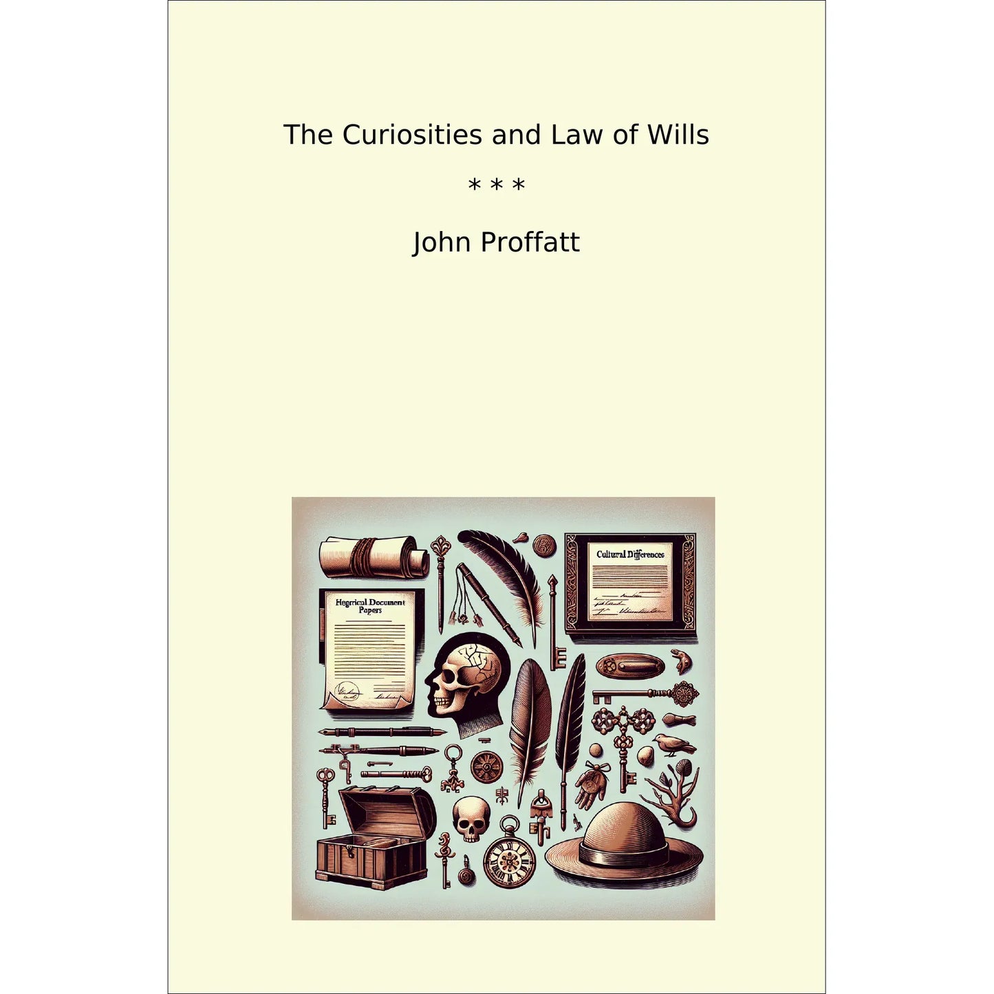 Book cover The Curiosities and Law of Wills
