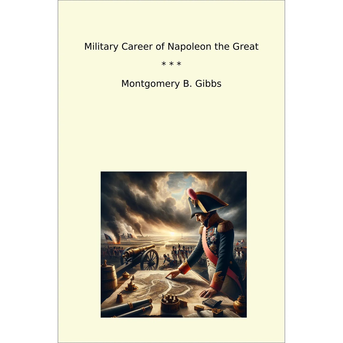 Book cover Military Career of Napoleon the Great