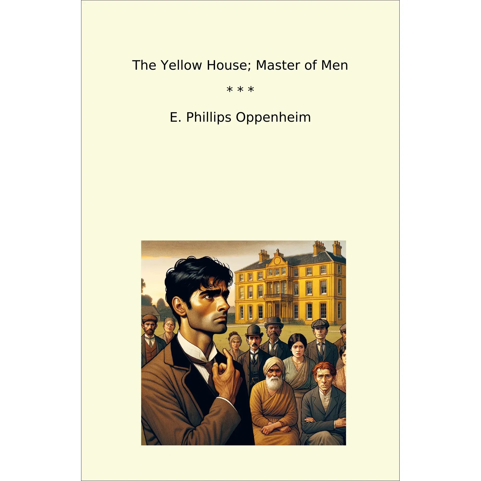 Book cover The Yellow House; Master of Men