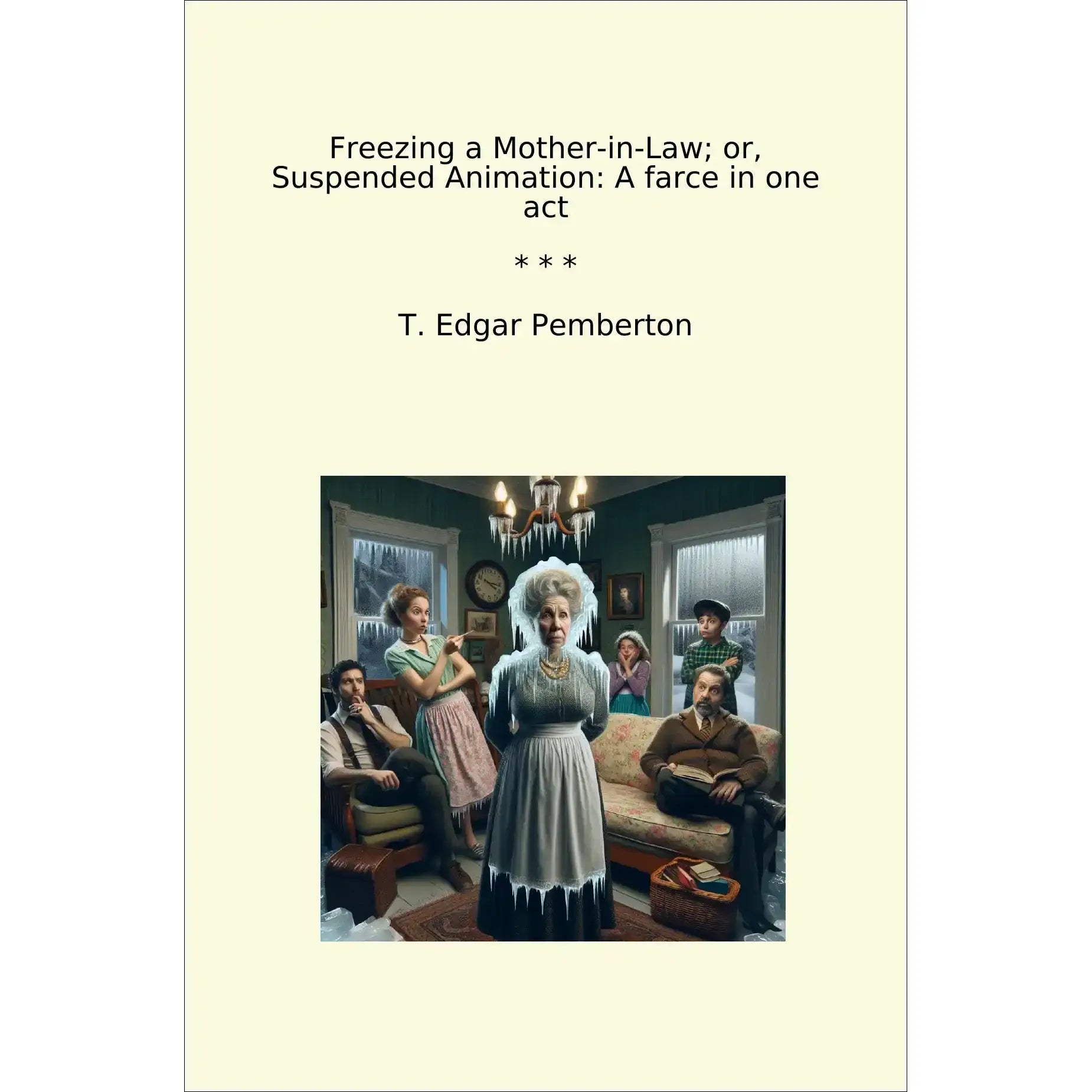 Book cover Freezing a Mother-in-Law; or, Suspended Animation: A farce in one act