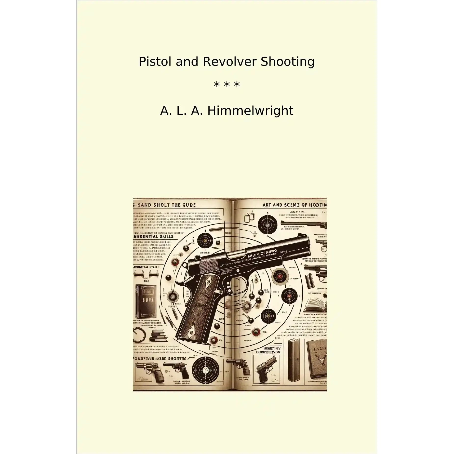 Book cover Pistol and Revolver Shooting