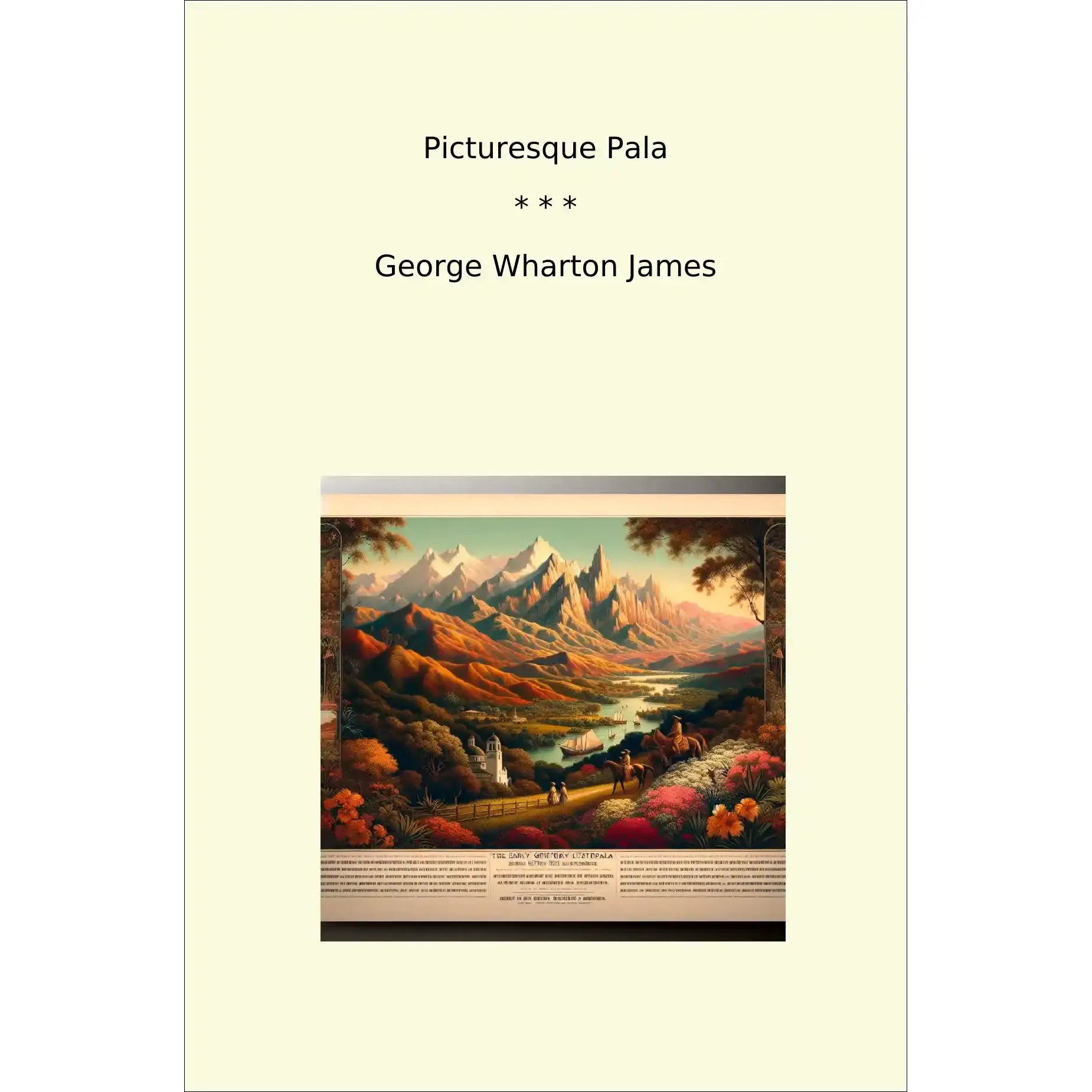 Book cover Picturesque Pala