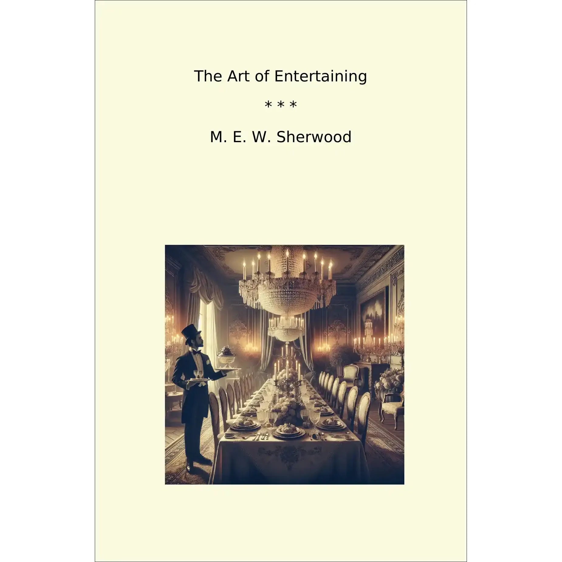 Book cover The Art of Entertaining