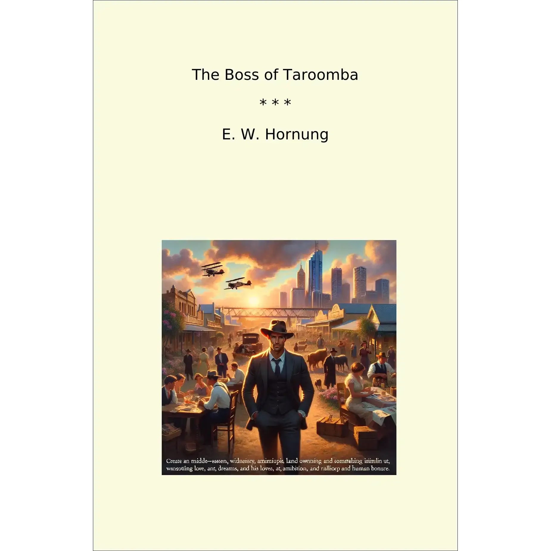 Book cover The Boss of Taroomba