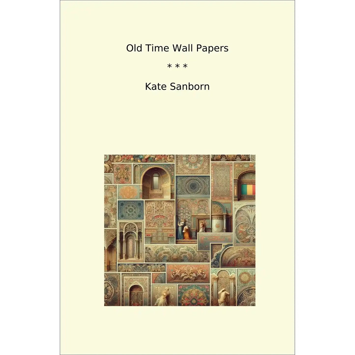 Book cover Old Time Wall Papers