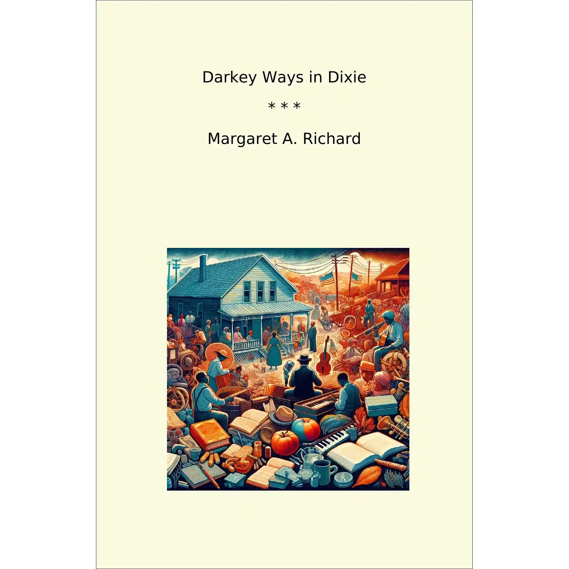 Book cover Darkey Ways in Dixie