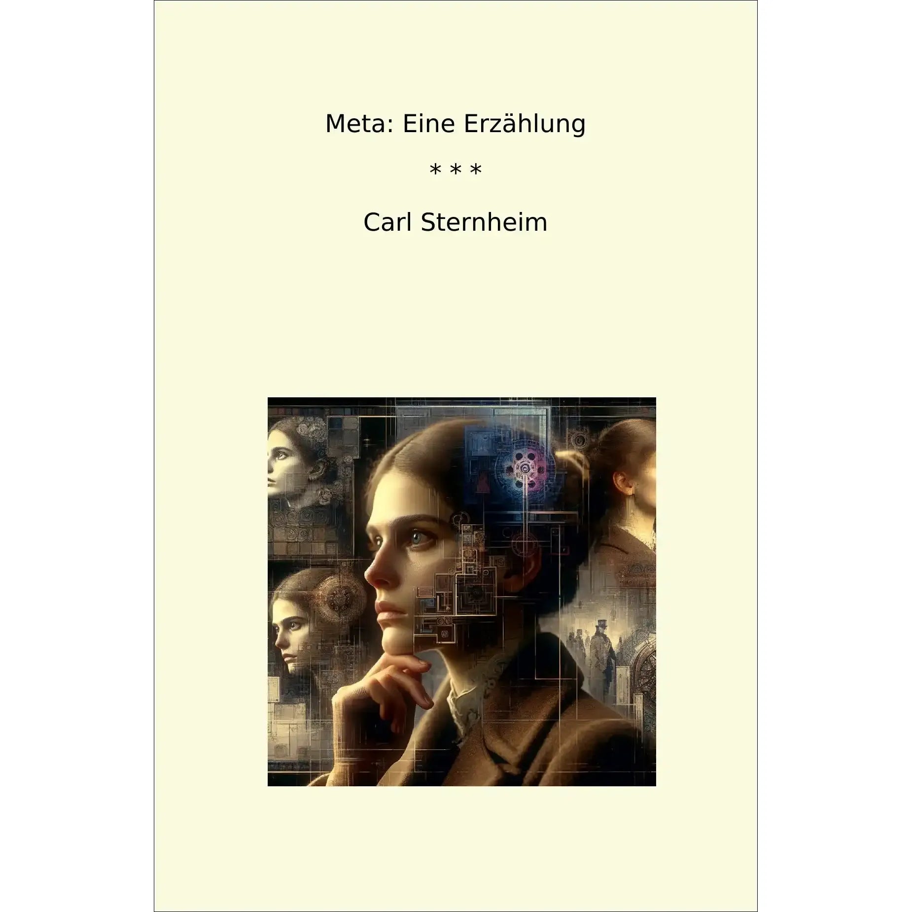 Book cover Meta: Eine Erzählung