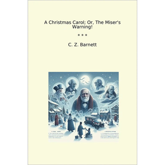 Book cover A Christmas Carol; Or, The Miser's Warning!