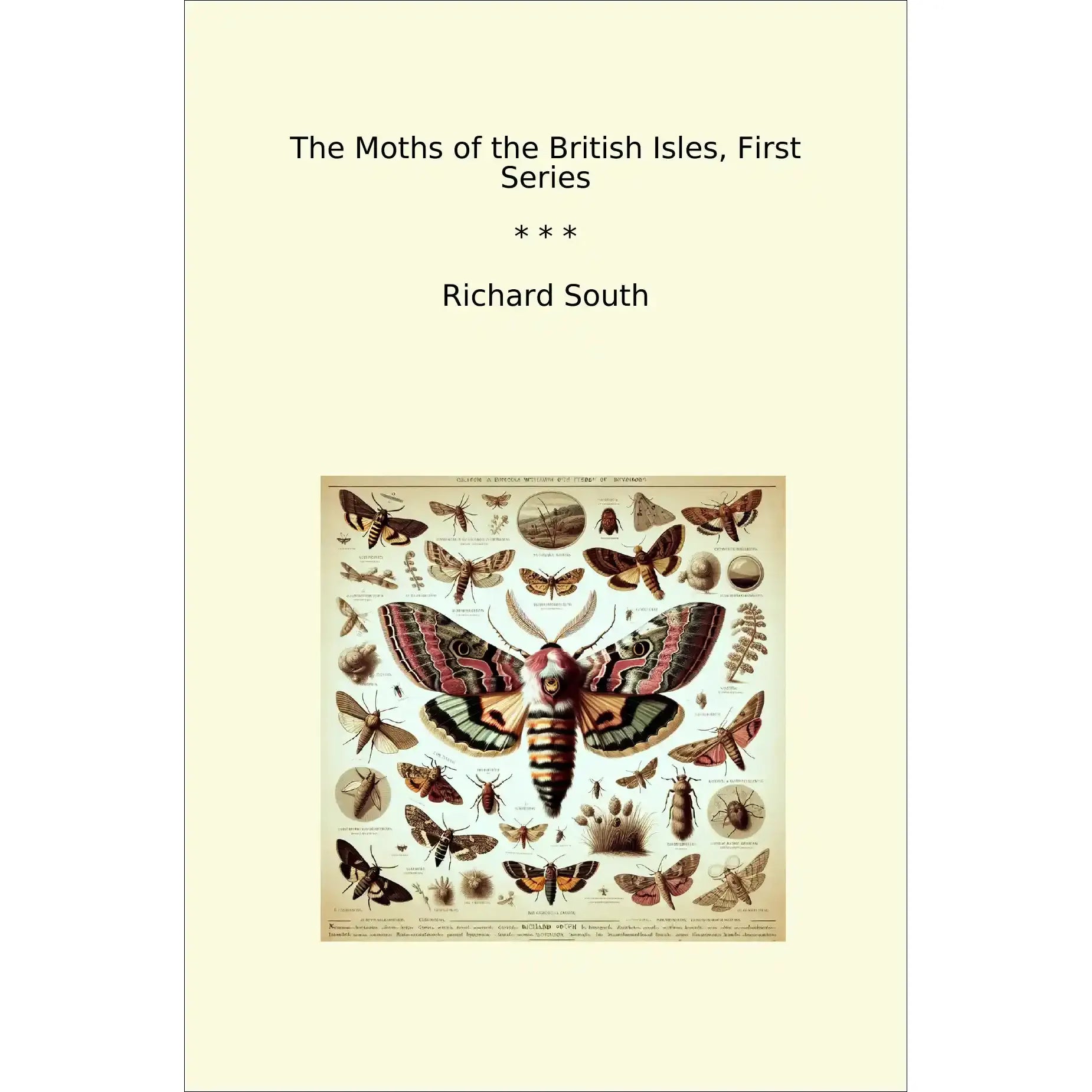 Book cover The Moths of the British Isles, First Series
