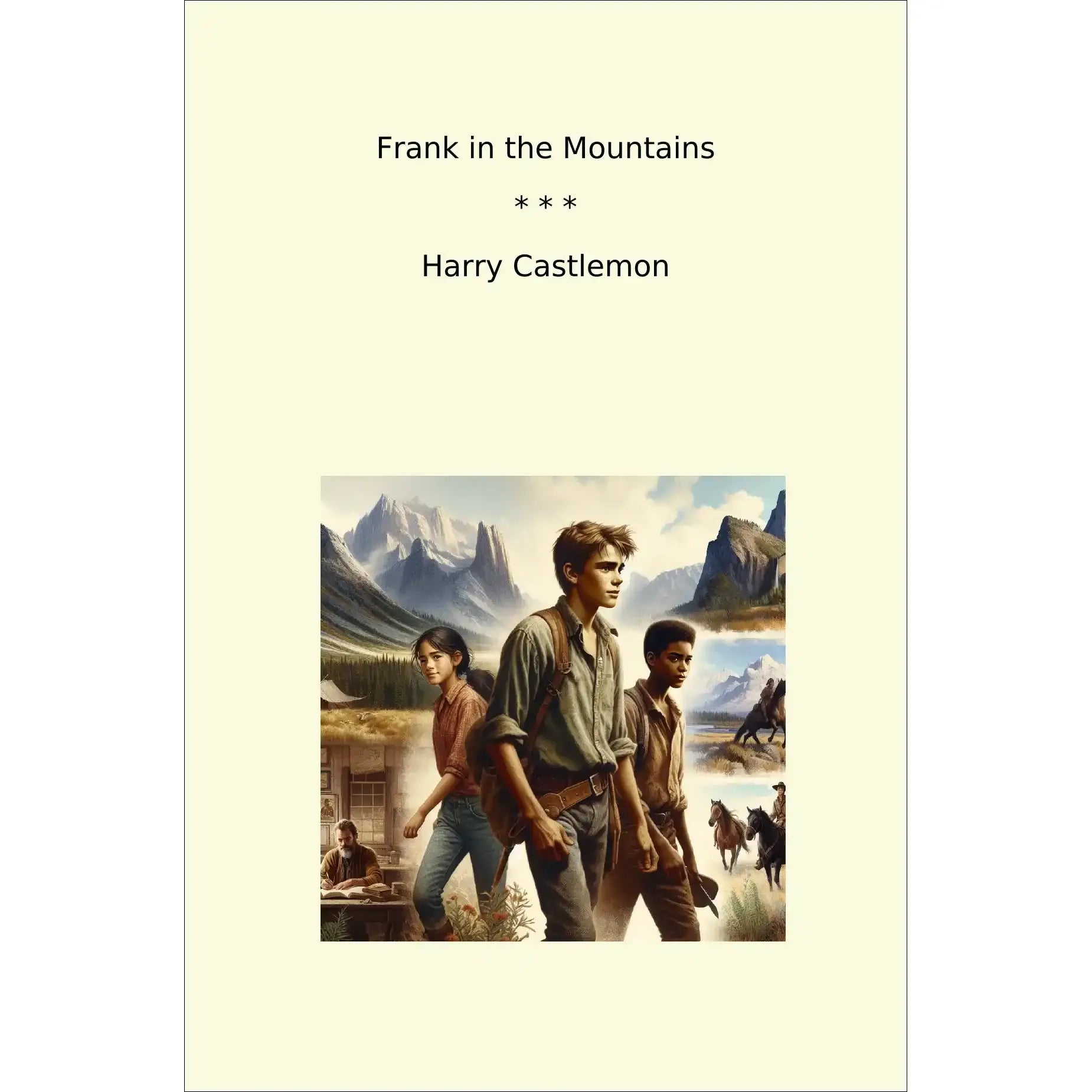 Book cover Frank in the Mountains