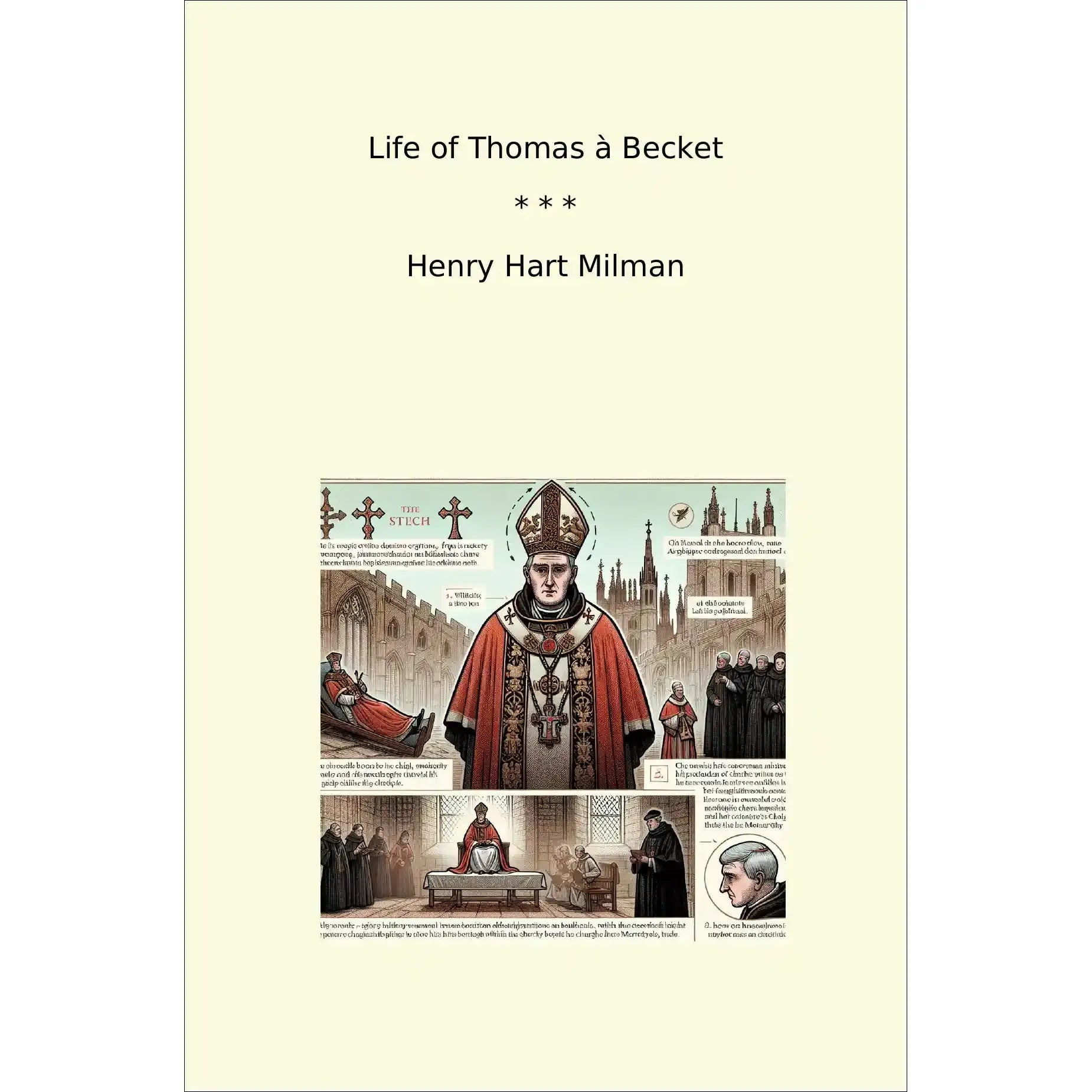 Book cover Life of Thomas à Becket