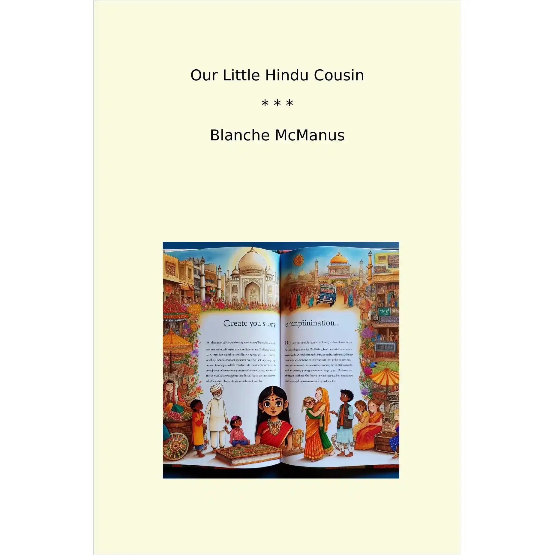 Book cover Our Little Hindu Cousin
