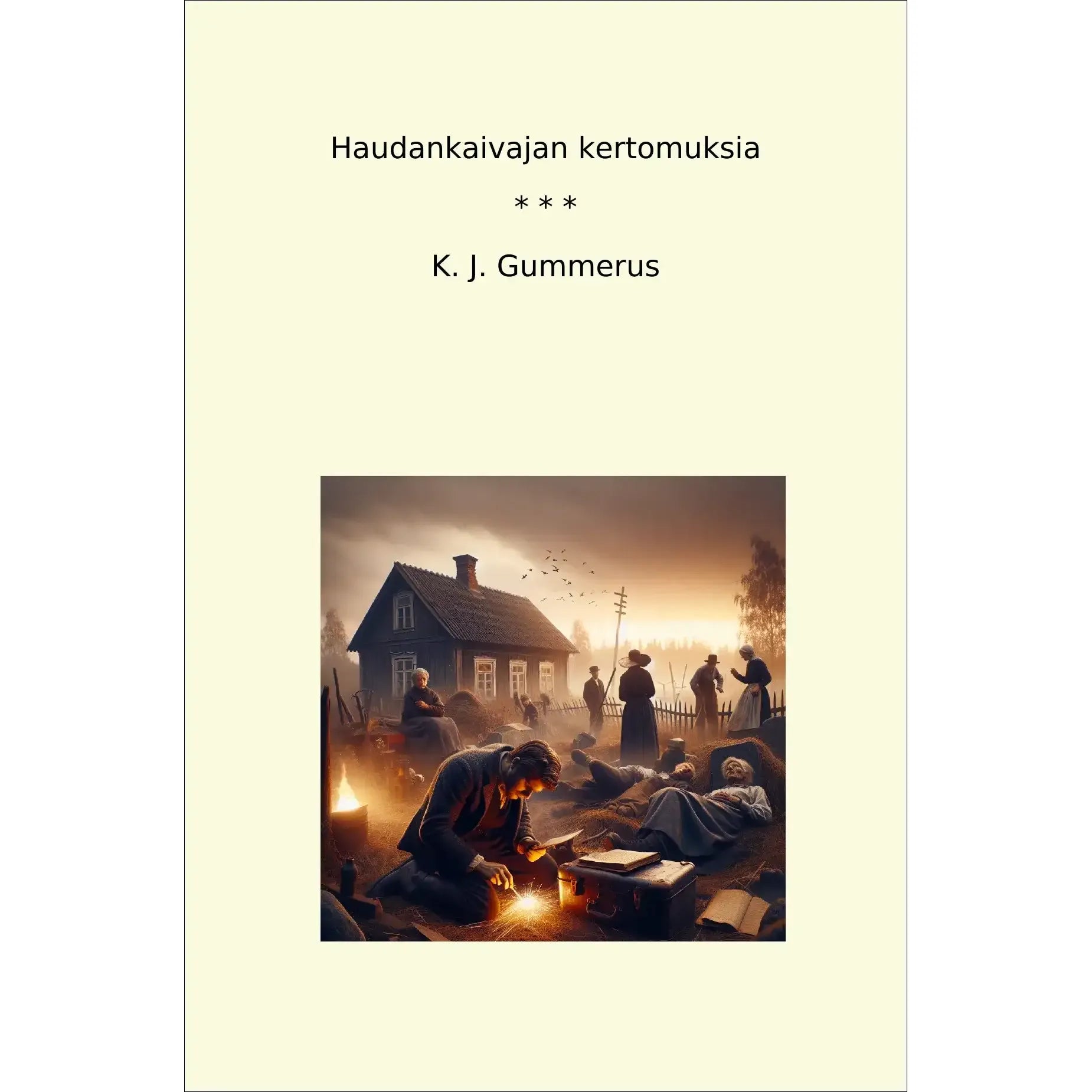 Book cover Haudankaivajan kertomuksia