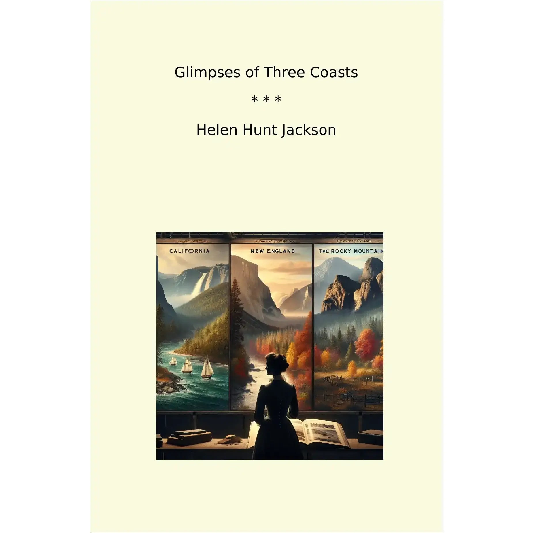 Book cover Glimpses of Three Coasts