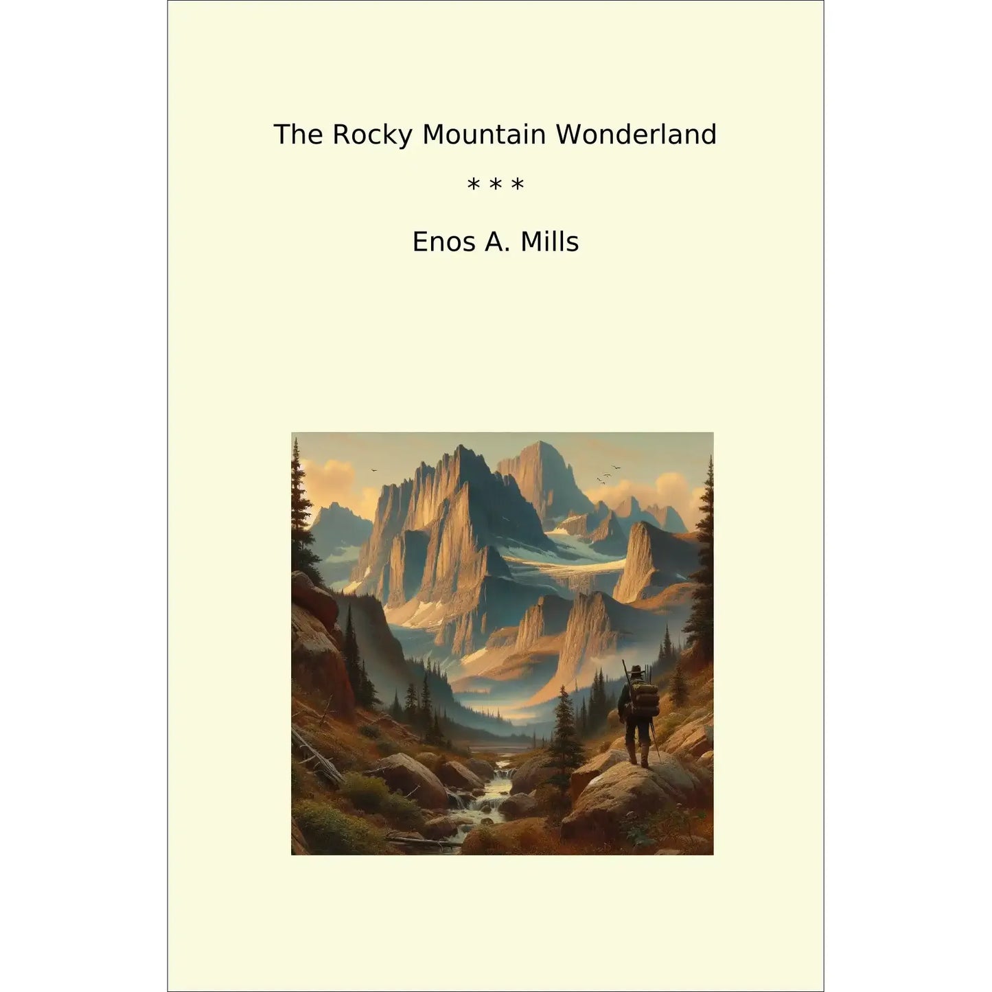 Book cover The Rocky Mountain Wonderland