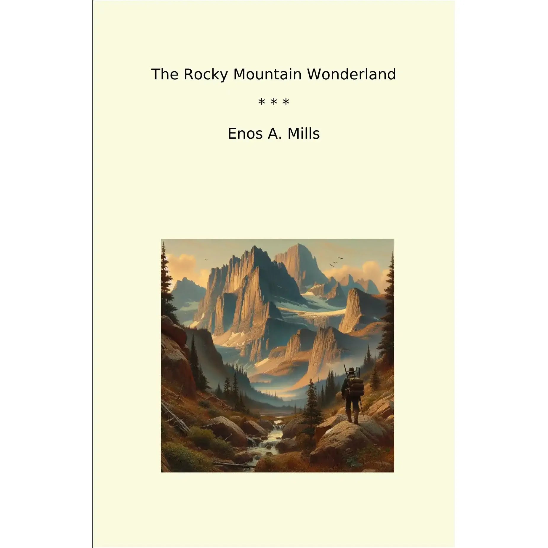 Book cover The Rocky Mountain Wonderland