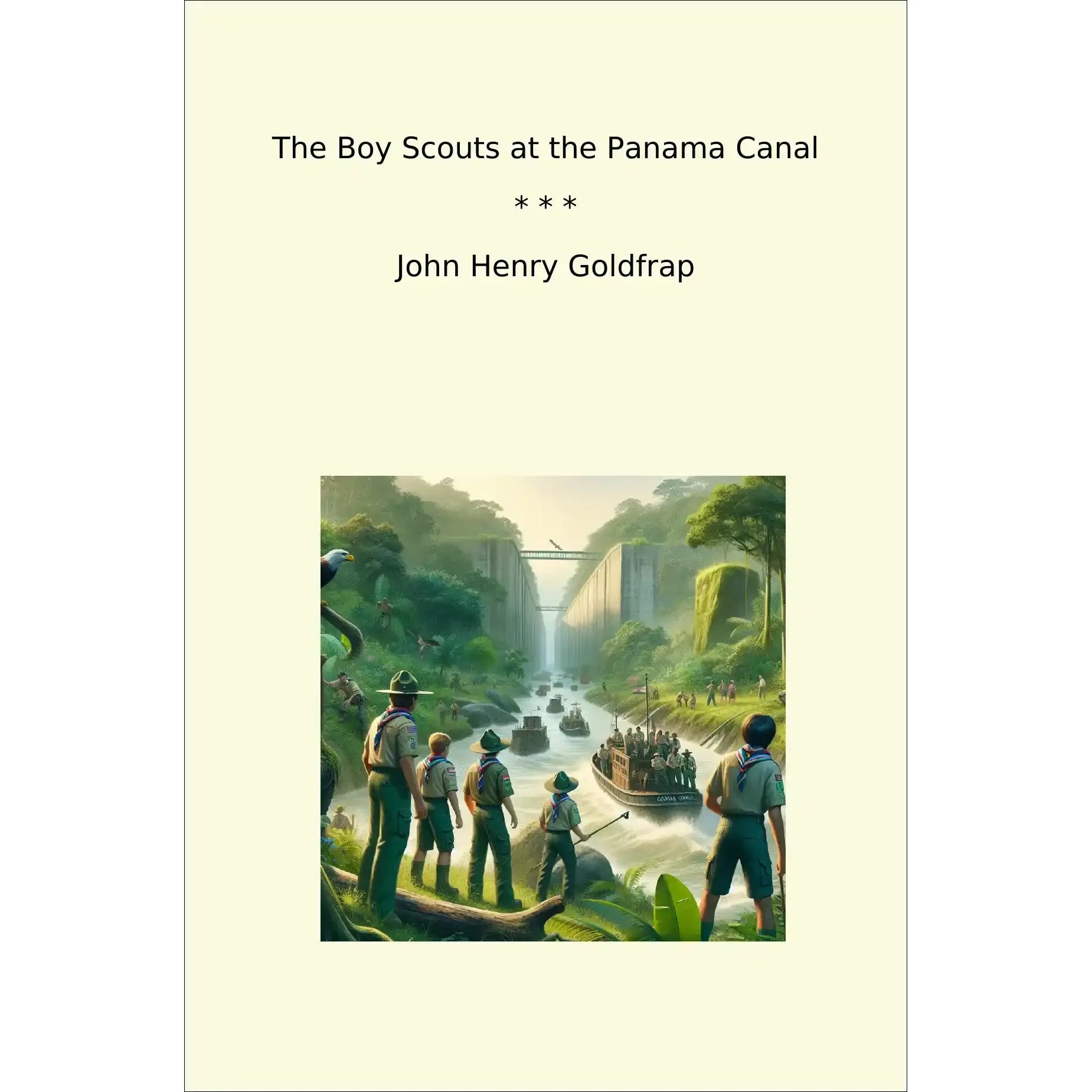Book cover The Boy Scouts at the Panama Canal