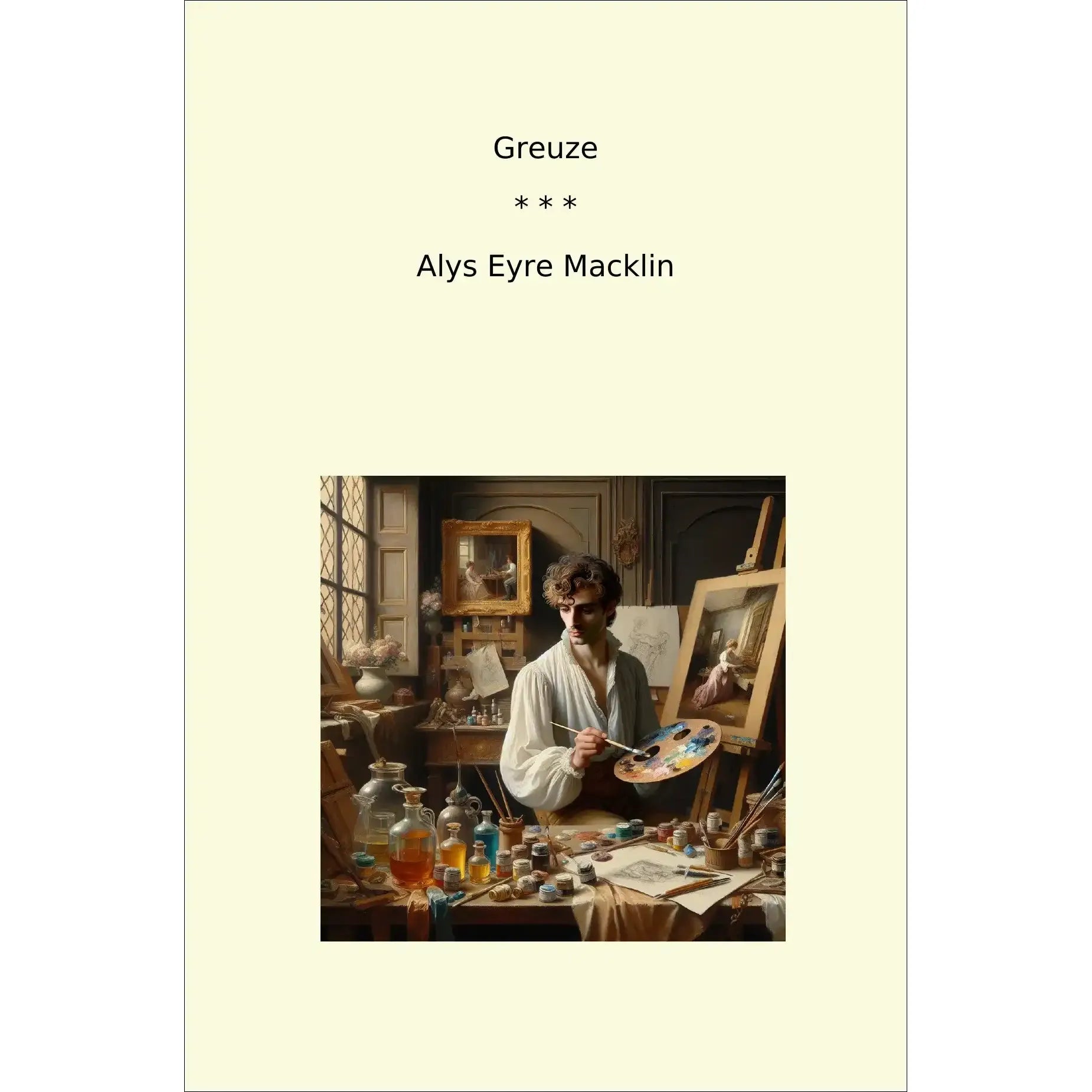 Book cover Greuze