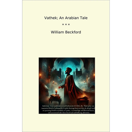 Book cover Vathek; An Arabian Tale