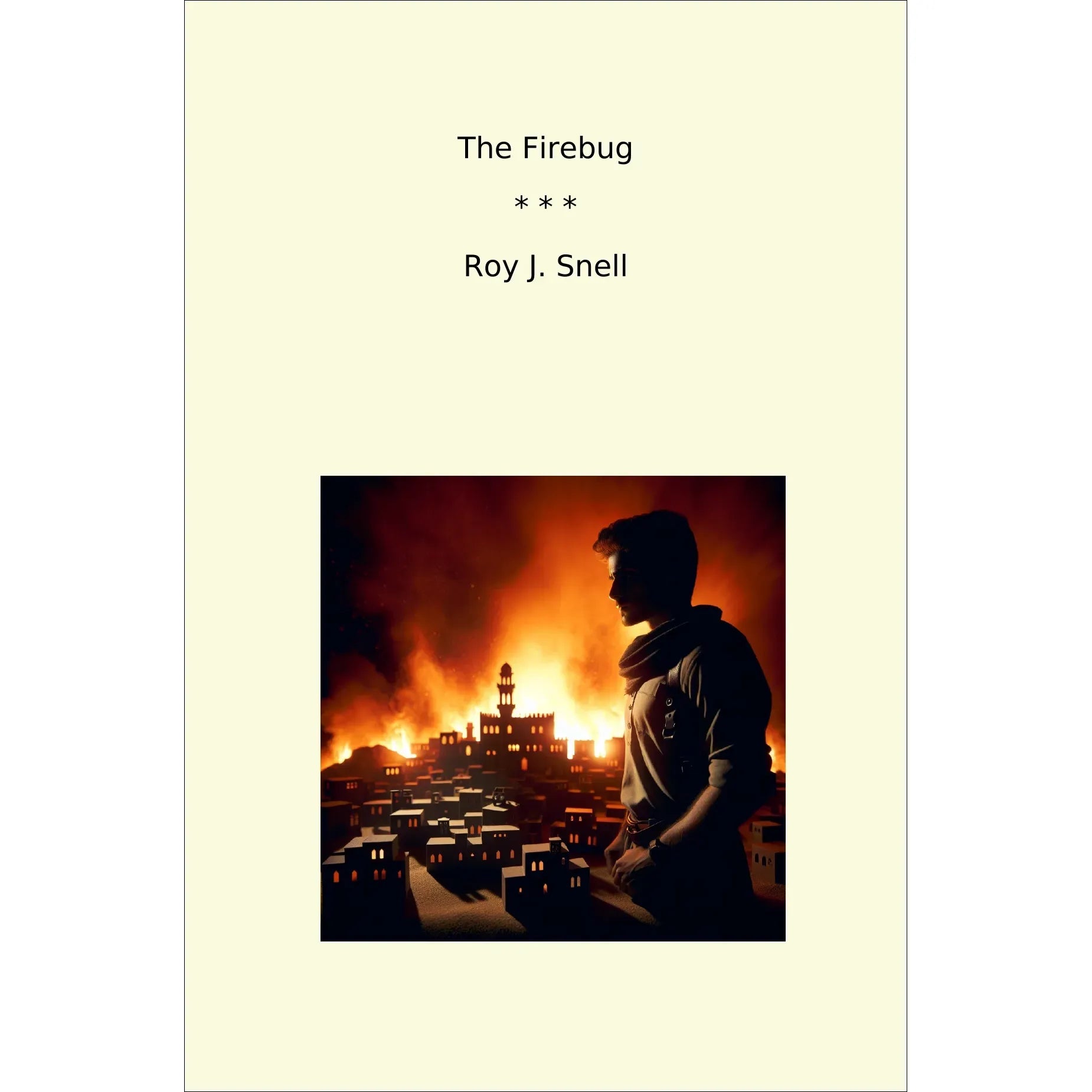 Book cover The Firebug