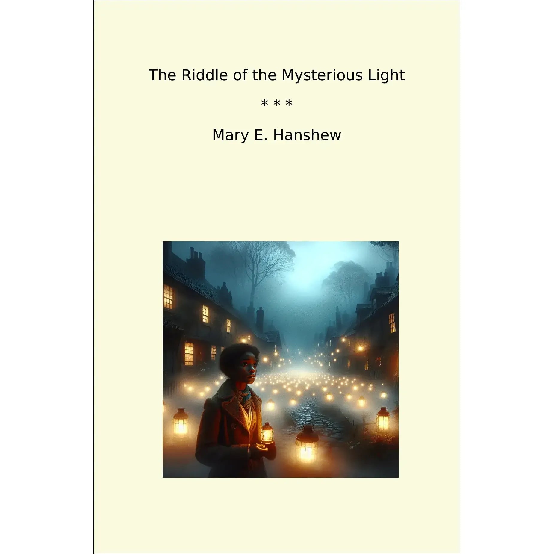 Book cover The Riddle of the Mysterious Light