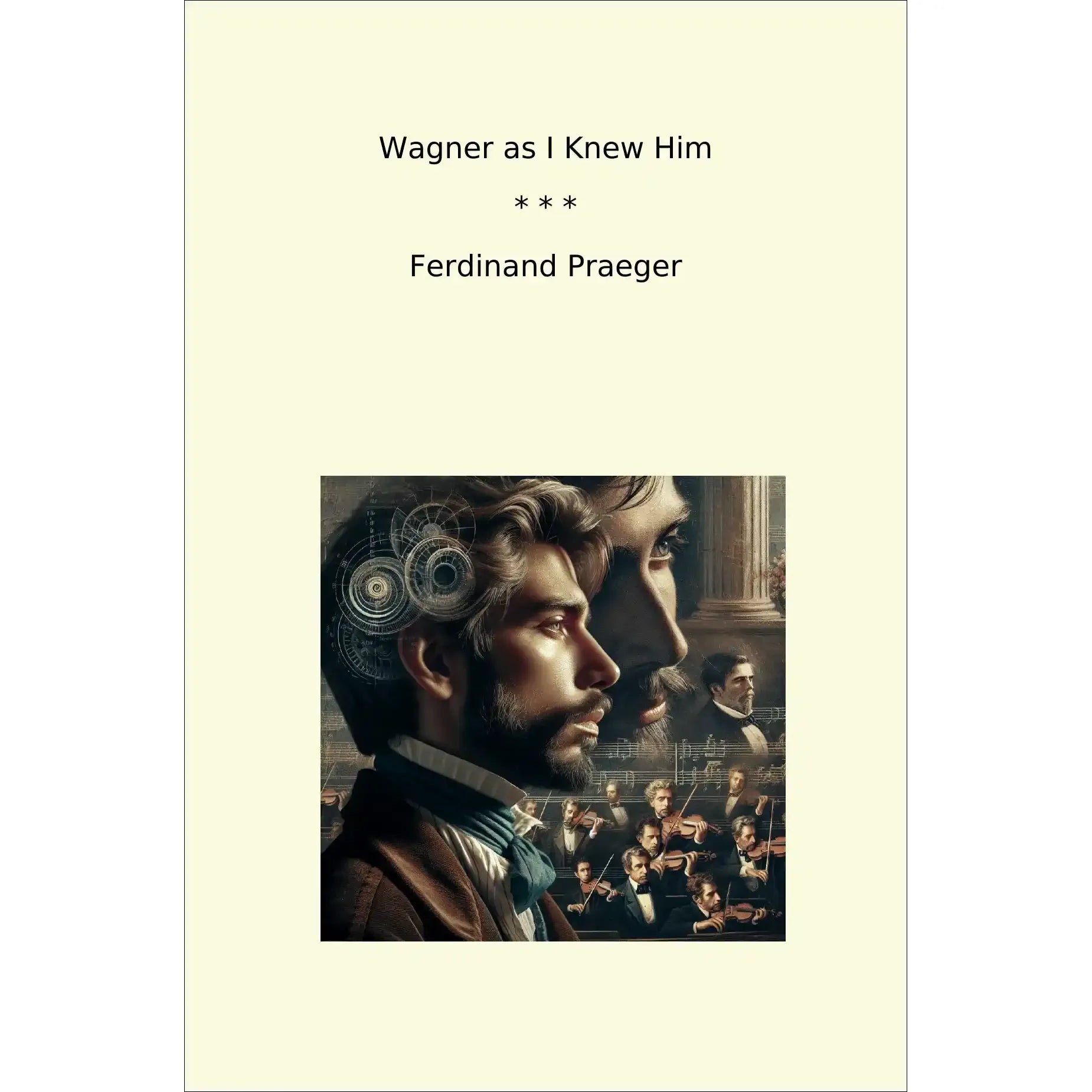 Book cover Wagner as I Knew Him