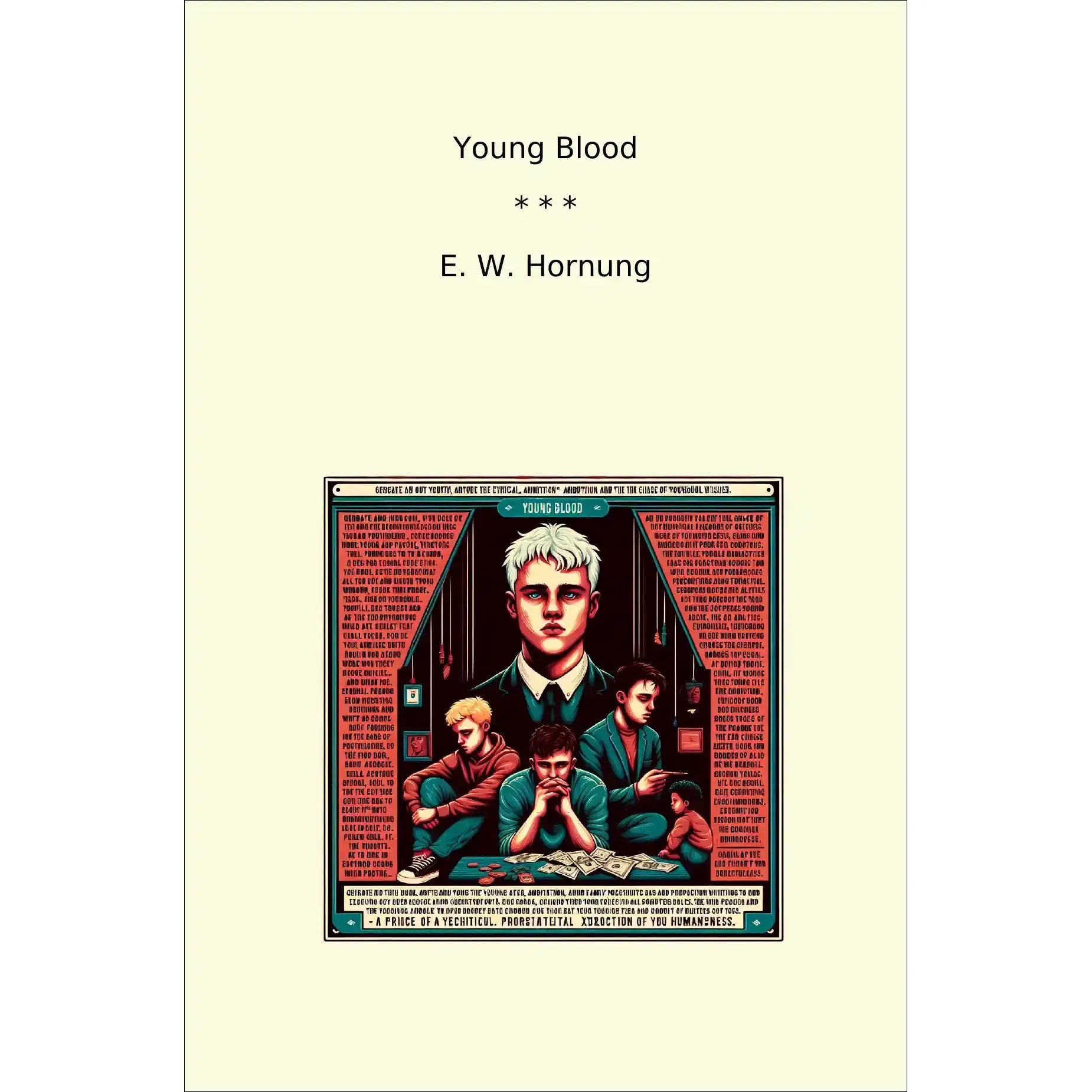 Book cover Young Blood