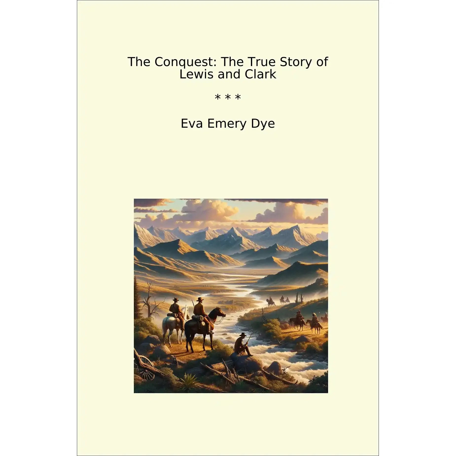 Book cover The Conquest: The True Story of Lewis and Clark